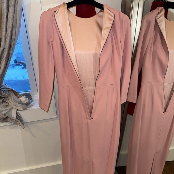 Dolce & Gabbana Blush Pink Midi Dress - Picture 2 of 4